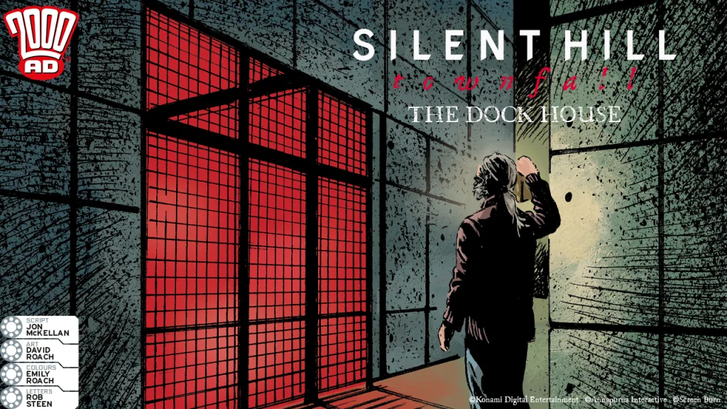 Silent Hill Townfall The Dock House official companion comic artwork